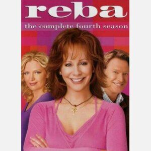 Reba Complete Fourth Season DVD 2009 3 Disc Set Full Screen JoAnna Garcia